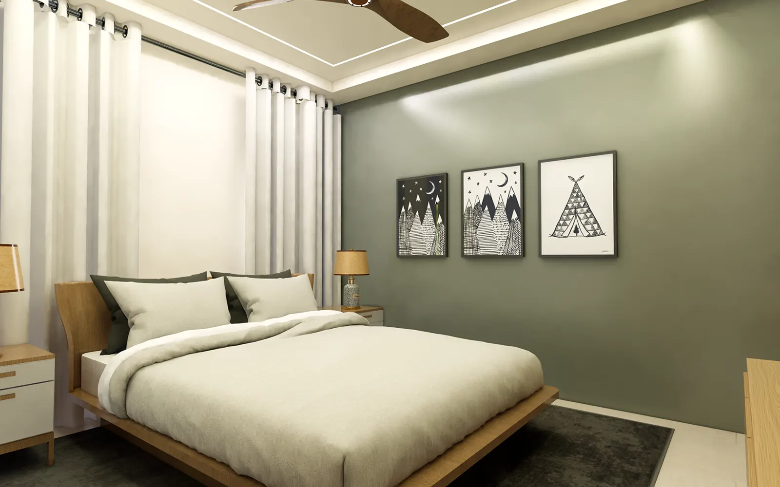 villas-modernas-white-sands-dormitorio